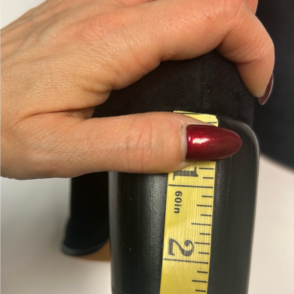 NEW Vince Boots Knee High Black Suede Women US 9.5 EU 40.5 Tall Maggie Classic - Picture 12 of 13